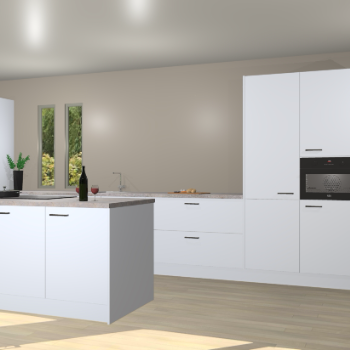 Sneeuwwitte keuken Krakor 78384