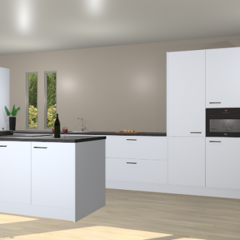 Sneeuwwitte keuken Krakor 78433