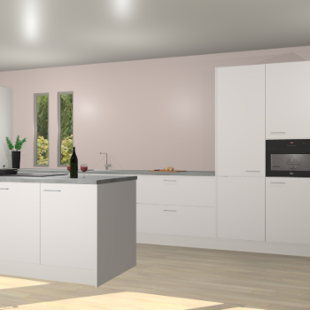 Zijdegrijze keuken Krakor 78449