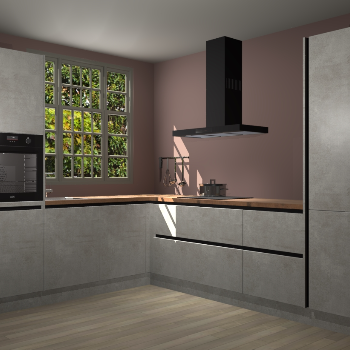 Beton Opal greeploze keuken Radom 54367