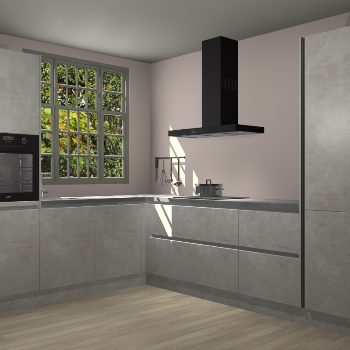 Beton Opal greeploze keuken Radom 54456