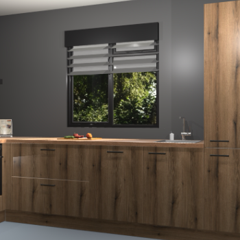 Goud Eiken keuken Luzern 59189