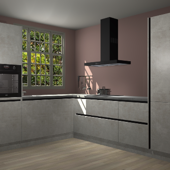 Beton Opal greeploze keuken Radom 54759