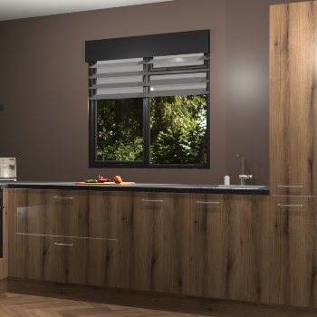 Goud Eiken keuken Luzern 59269