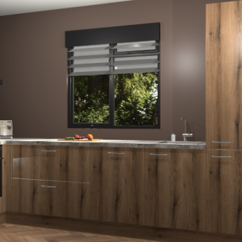 Goud Eiken keuken Luzern 59287