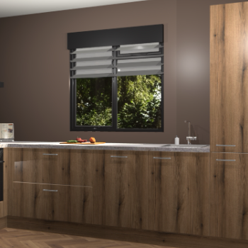 Goud Eiken keuken Luzern 59305