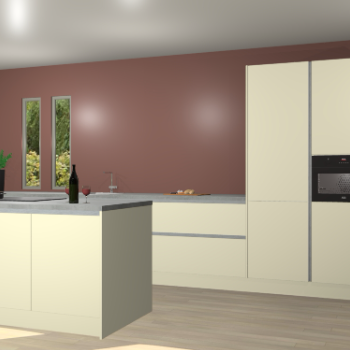 Magnolia greeploze keuken Krakor 78663