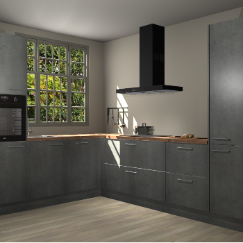 Beton Parelgrijs keuken Radom 54443