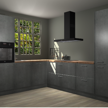 Beton Parelgrijs keuken Radom 54449