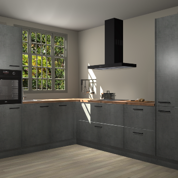 Beton Parelgrijs keuken Radom 54461