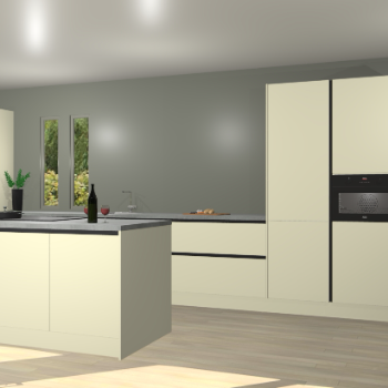 Magnolia greeploze keuken Krakor 78666