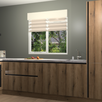 Goud Eiken greeploze keuken Luzern 59310