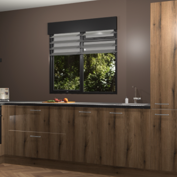 Goud Eiken keuken Luzern 59327