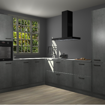 Beton Parelgrijs keuken Radom 54617