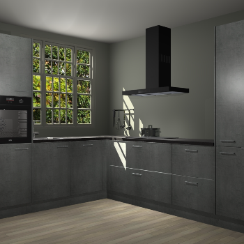 Beton Parelgrijs keuken Radom 54603