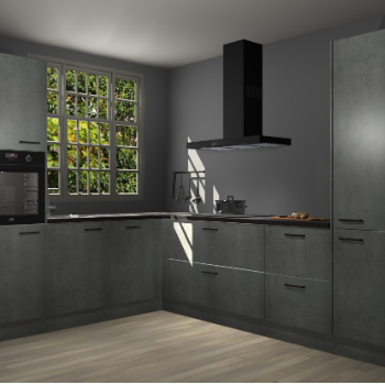 Beton Parelgrijs keuken Radom 54618