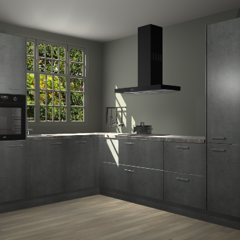 Beton Parelgrijs keuken Radom 54604
