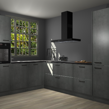 Beton Parelgrijs keuken Radom 54621