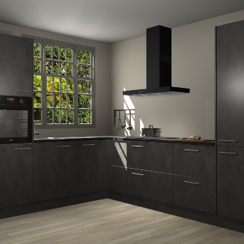 Beton Antraciet keuken Radom 54933