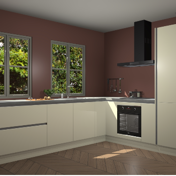 Magnolia greeploze keuken Konin 66580