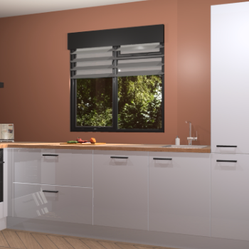 Sneeuwwitte hoogglans keuken Luzern 59588