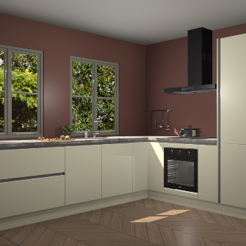 Magnolia greeploze keuken Konin 66592