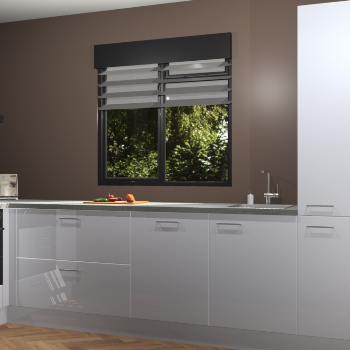 Sneeuwwitte hoogglans keuken Luzern 59652