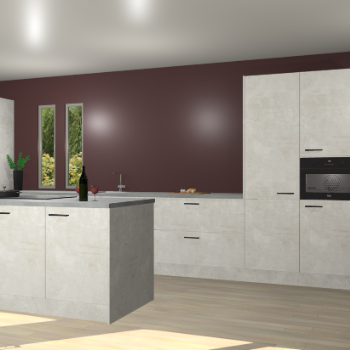 Beton opaal keuken Krakor 78927