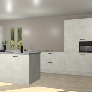 Beton opaal keuken Krakor 78928