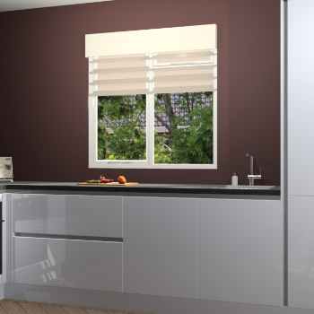 Sneeuwwitte hoogglans greeploze keuken Luzern 59685