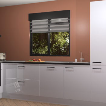 Sneeuwwitte hoogglans keuken Luzern 59686