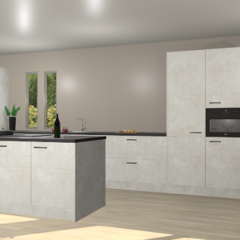 Beton opaal keuken Krakor 78940