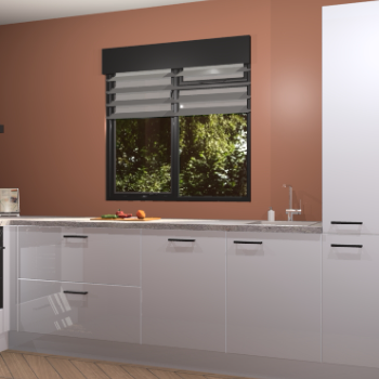 Sneeuwwitte hoogglans keuken Luzern 59734