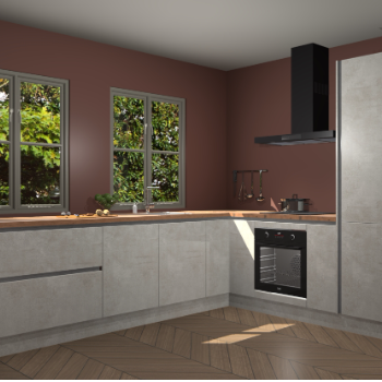 Beton Opal  greeploze keuken Konin 66905