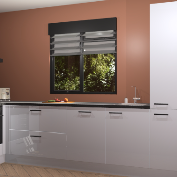 Sneeuwwitte hoogglans keuken Luzern 59758