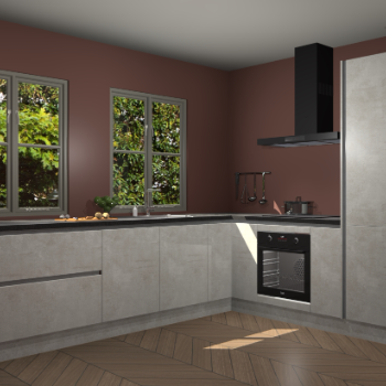 Beton Opal  greeploze keuken Konin 66939