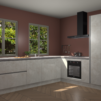 Beton Opal  greeploze keuken Konin 66952