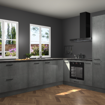 Beton Parelgrijs keuken Konin 67111