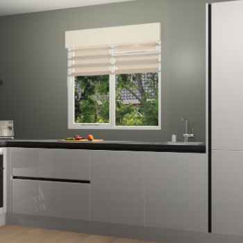 Zijdegrijze hoogglans greeploze keuken Luzern 59892