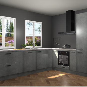 Beton Parelgrijs keuken Konin 67123