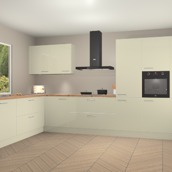 Magnolia hoogglans keuken Debrecen 67497