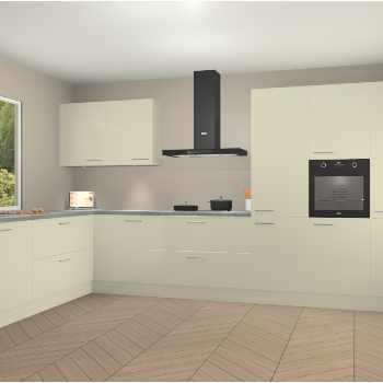 Magnolia hoogglans keuken Debrecen 67597