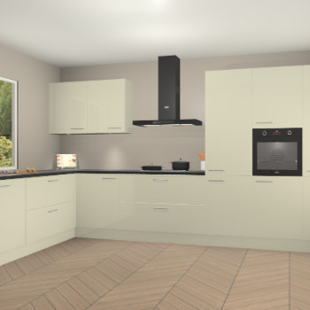 Magnolia hoogglans keuken Debrecen 67604