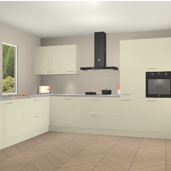 Magnolia hoogglans keuken Debrecen 67617