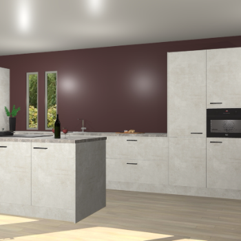 Beton opaal keuken Krakor 78952