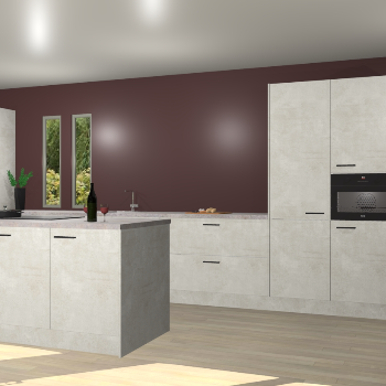 Beton opaal keuken Krakor 78958