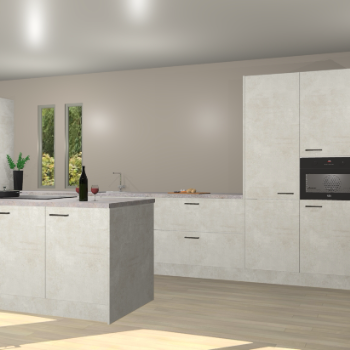 Beton opaal keuken Krakor 78959