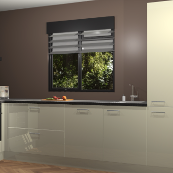 Magnolia hoogglans keuken Luzern 60157