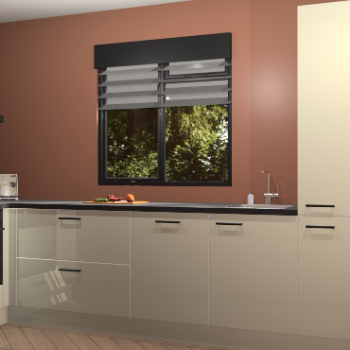 Magnolia hoogglans keuken Luzern 60171