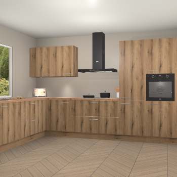 Goud Eiken keuken Debrecen 67836